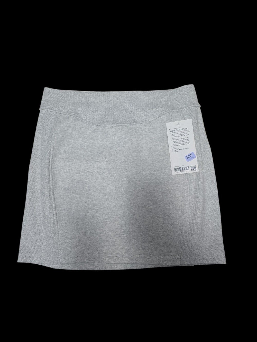 Lululemon Scuba High-Rise Mini Skirt | Size L | NWT